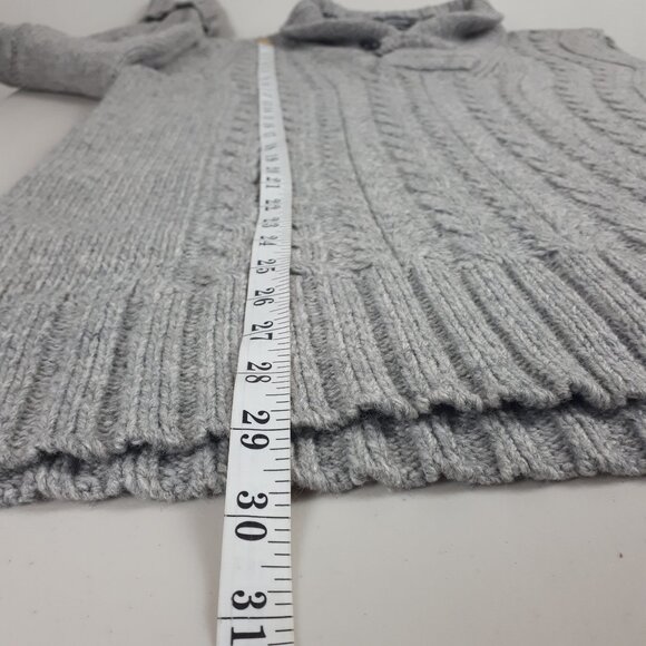 Kenneth Cole Reaction Light Grey Cable Knit Sweater - Picture 9 of 12